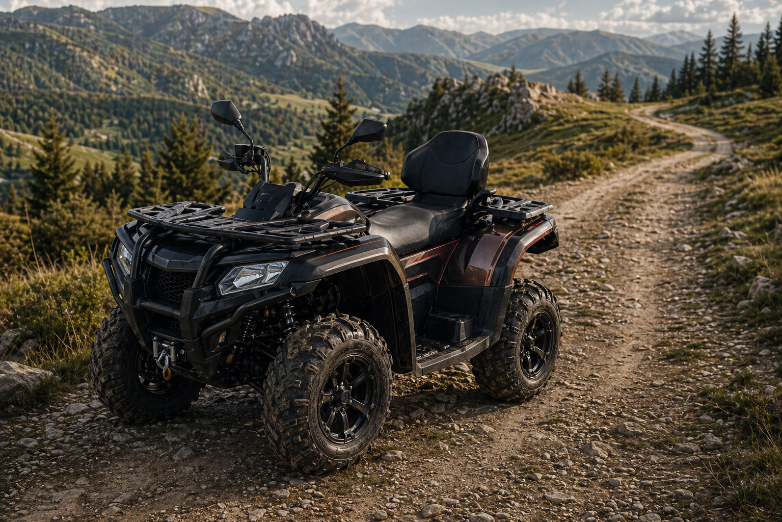 CFMOTO CForce 520L në natyrë